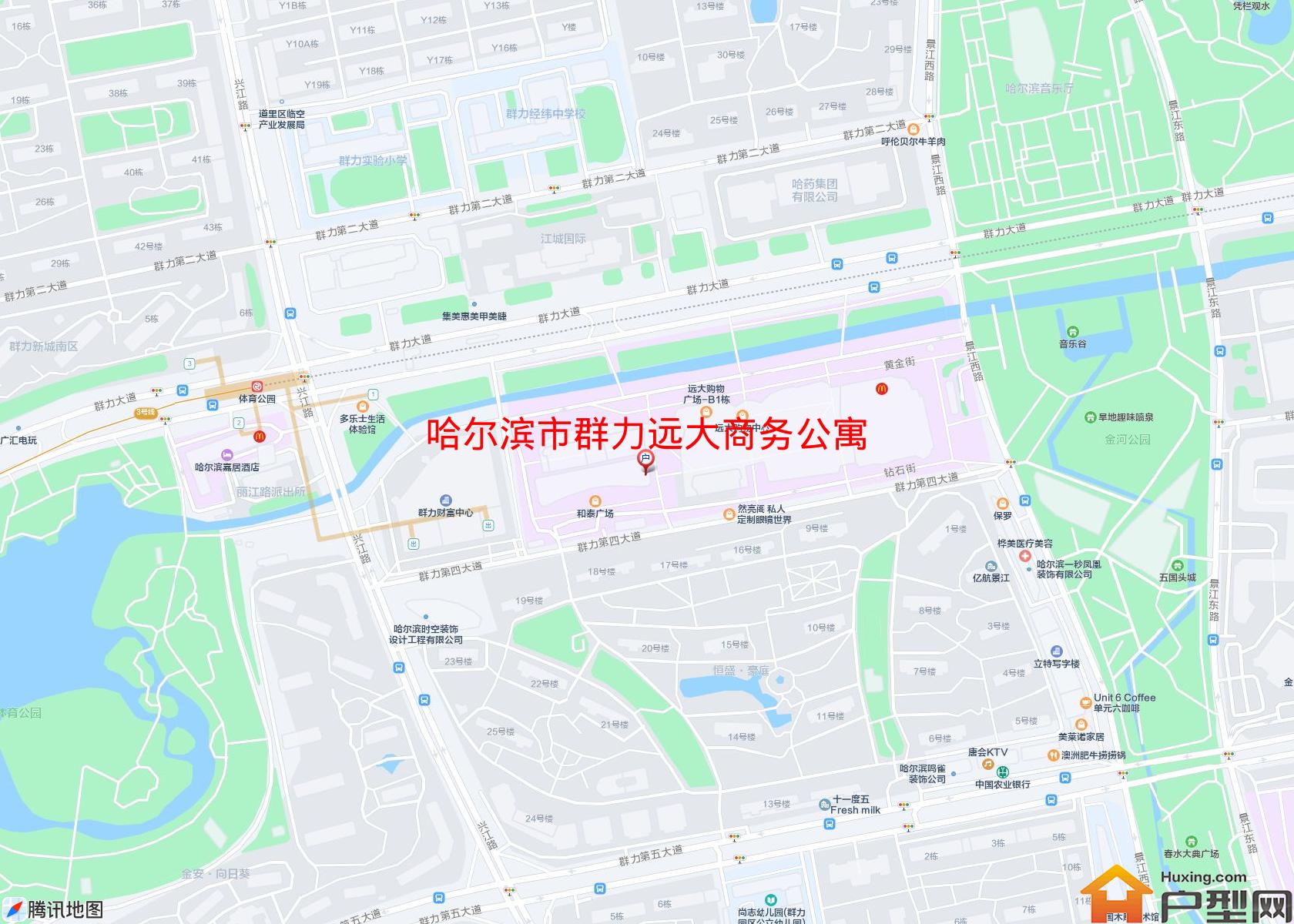 群力远大商务公寓小区 - 户型网