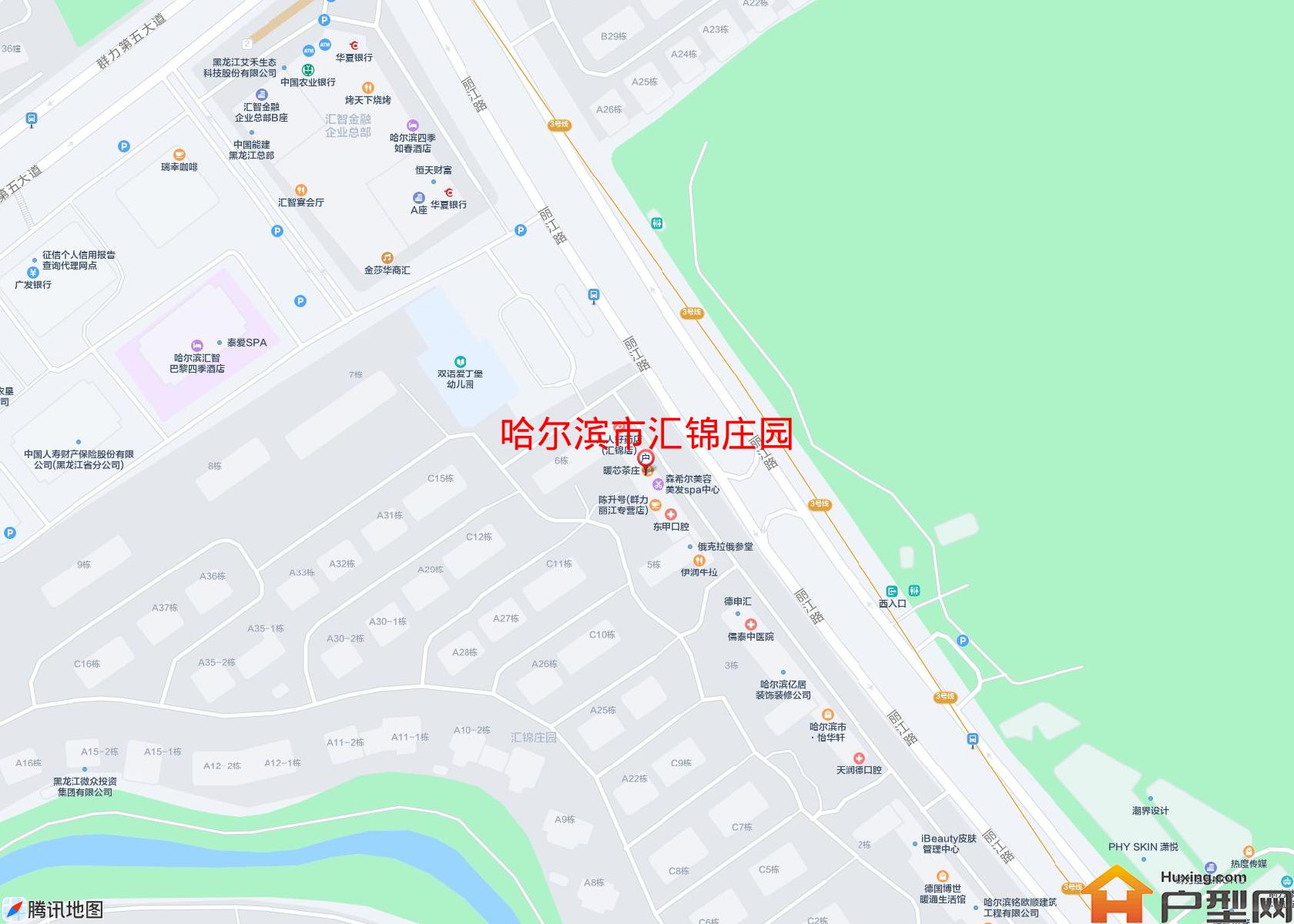 汇锦庄园小区 - 户型网