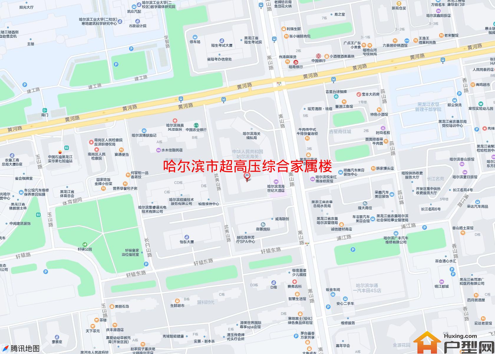 超高压综合家属楼小区 - 户型网