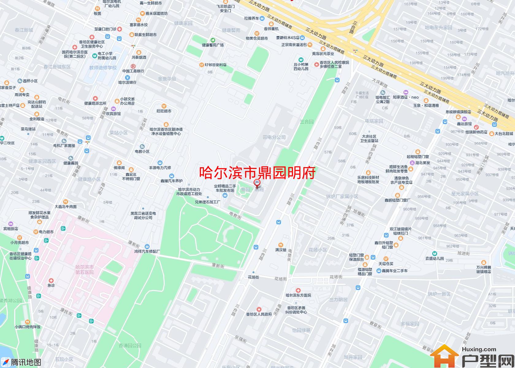 鼎园明府小区 - 户型网