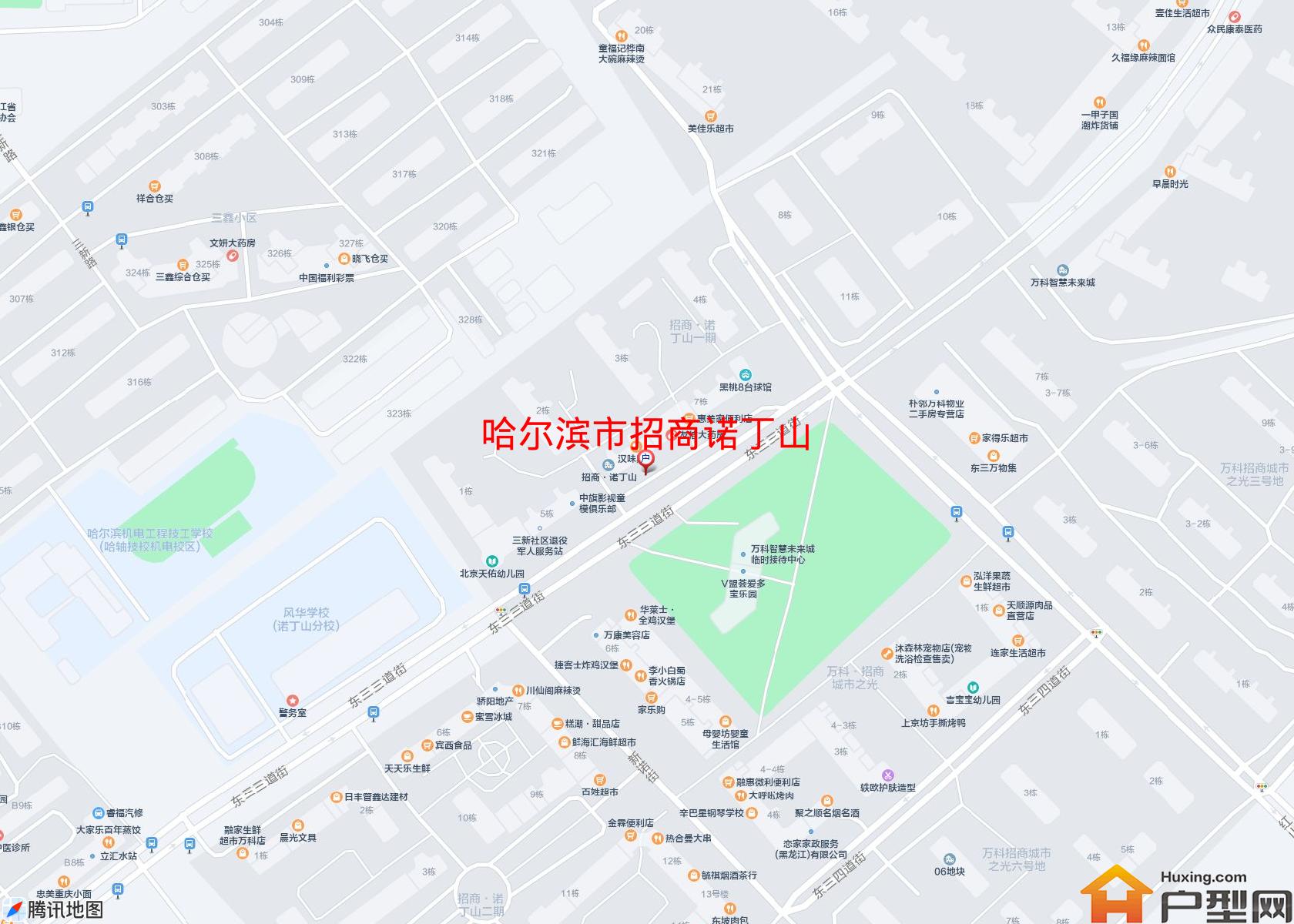 招商诺丁山小区 - 户型网