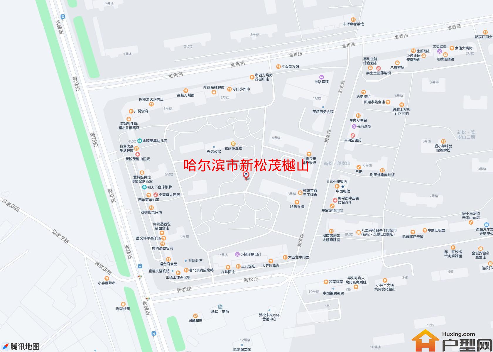 新松茂樾山小区 - 户型网