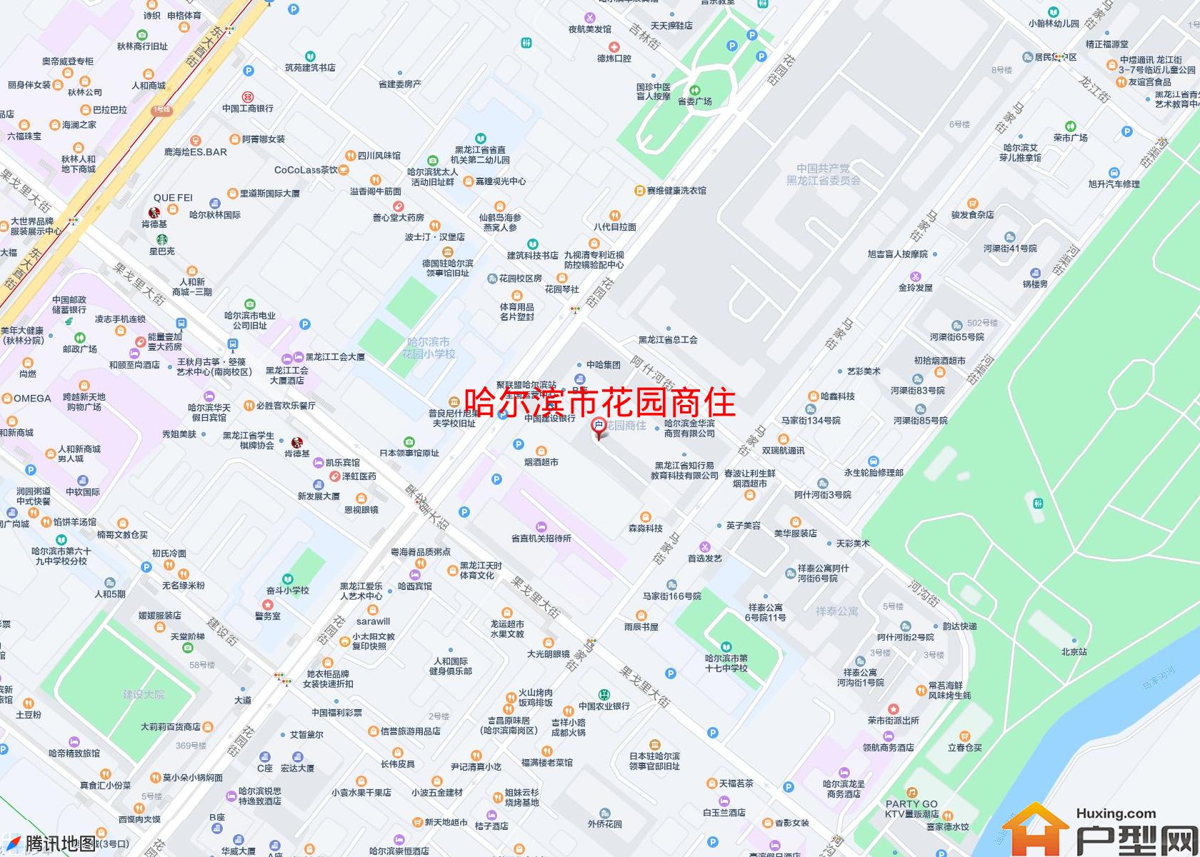 花园商住小区 - 户型网