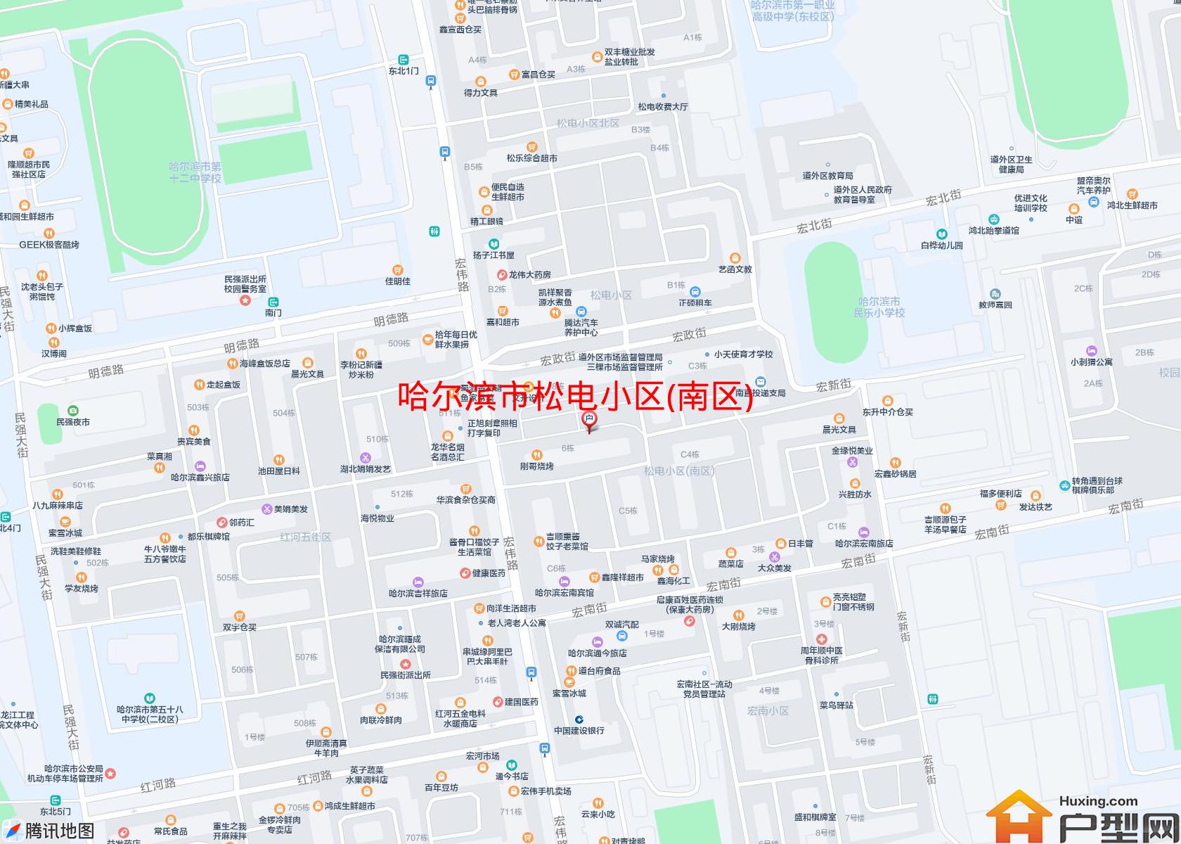 松电小区(南区)小区 - 户型网