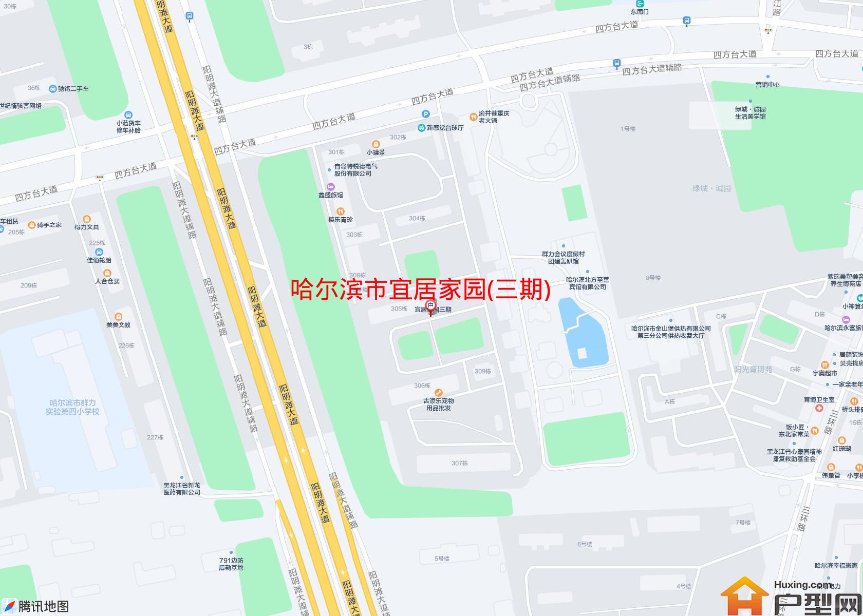 宜居家园(三期)小区 - 户型网