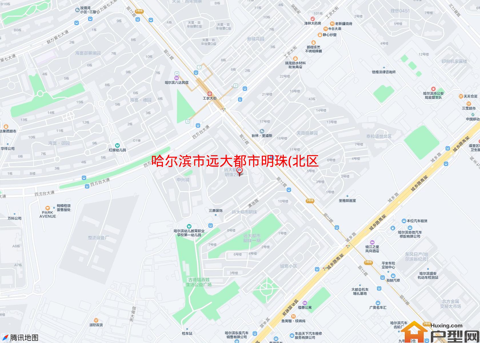 远大都市明珠(北区)小区 - 户型网