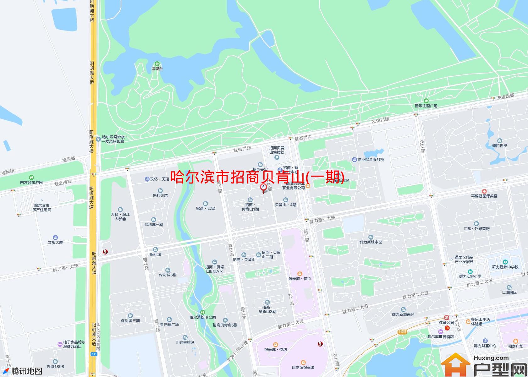 招商贝肯山(一期)小区 - 户型网