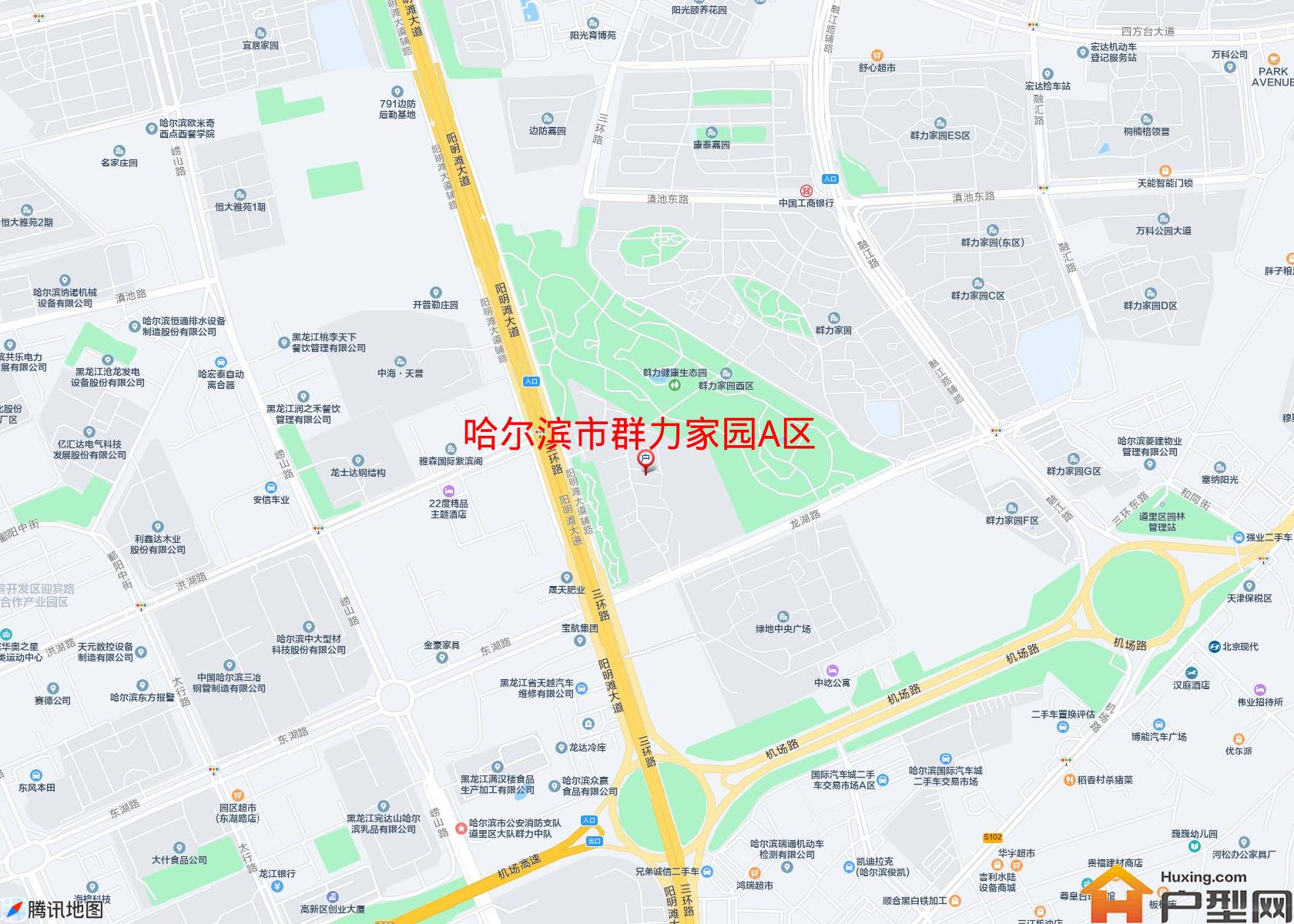 群力家园A区小区 - 户型网