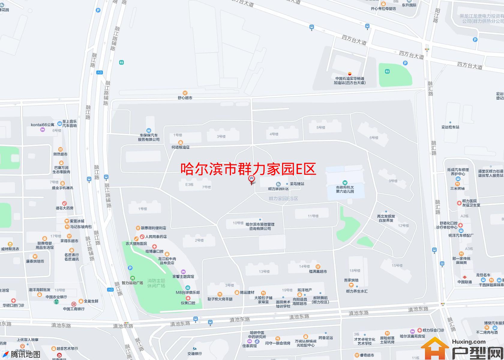 群力家园E区小区 - 户型网