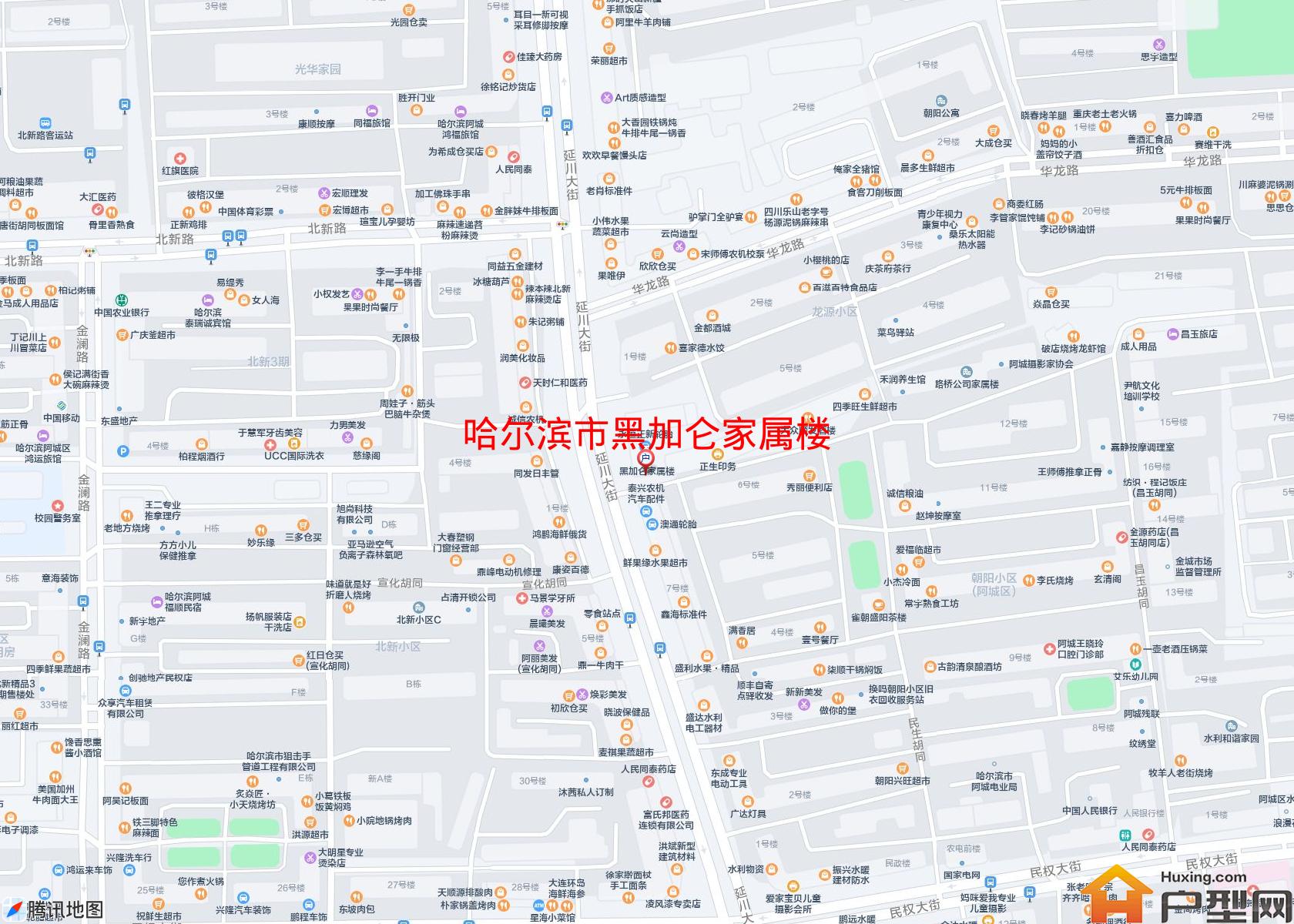 黑加仑家属楼小区 - 户型网
