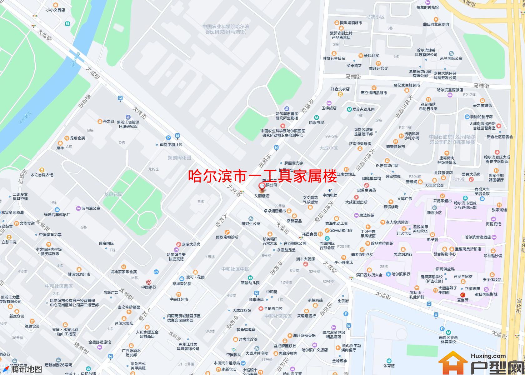一工具家属楼小区 - 户型网
