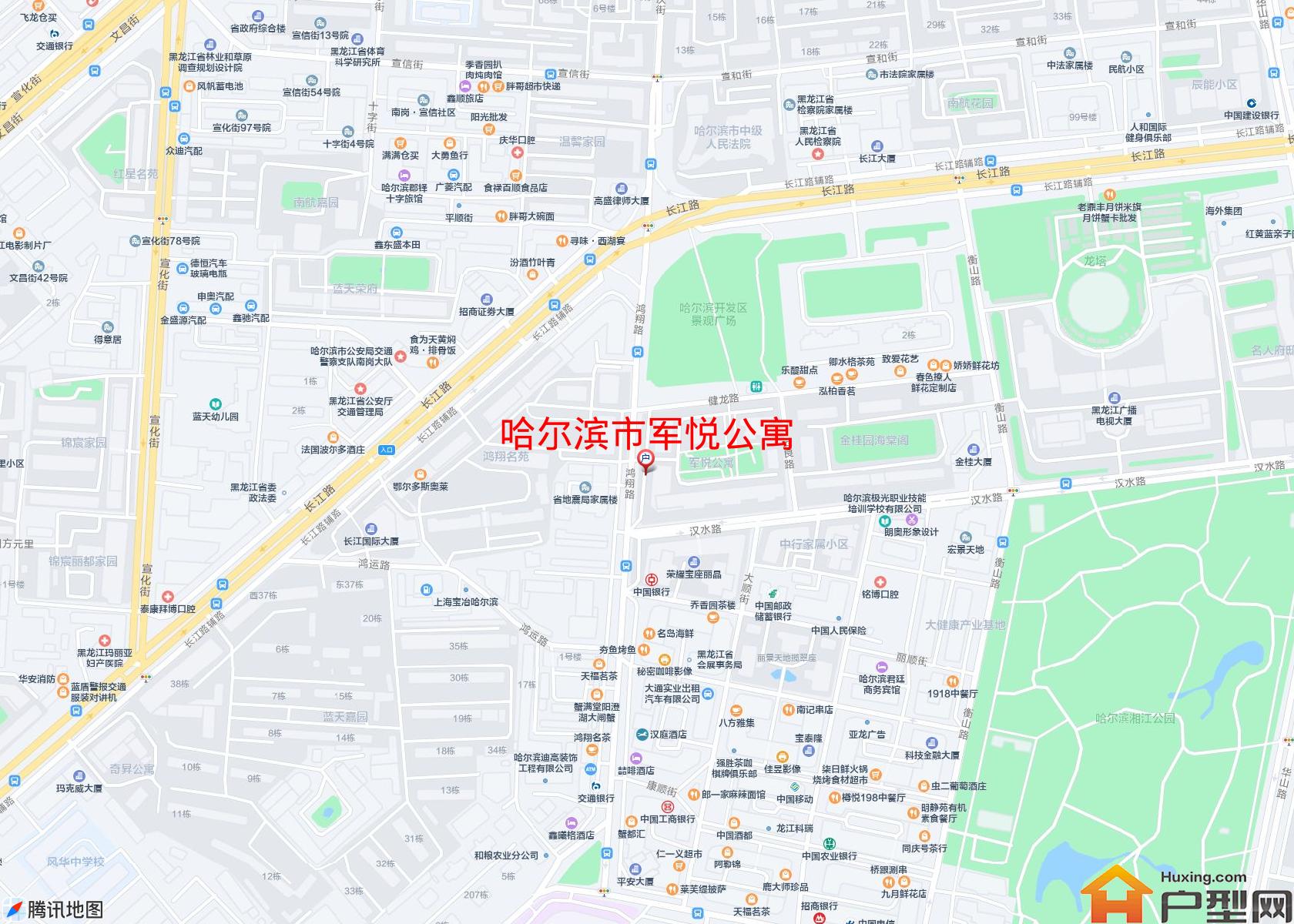 军悦公寓小区 - 户型网