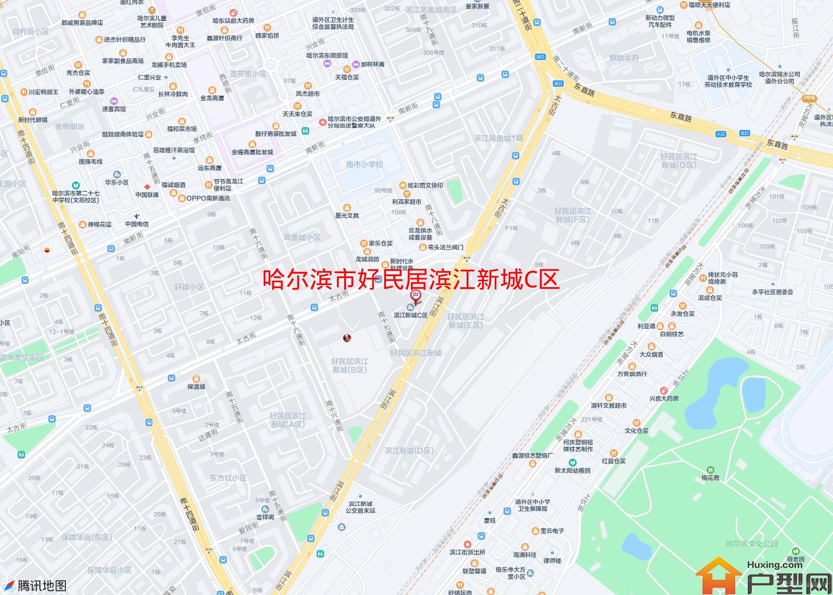 好民居滨江新城C区小区 - 户型网