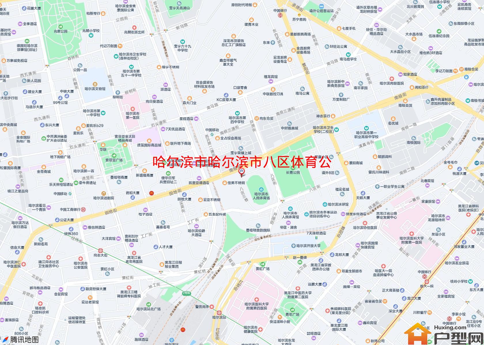 哈尔滨市八区体育公寓小区 - 户型网