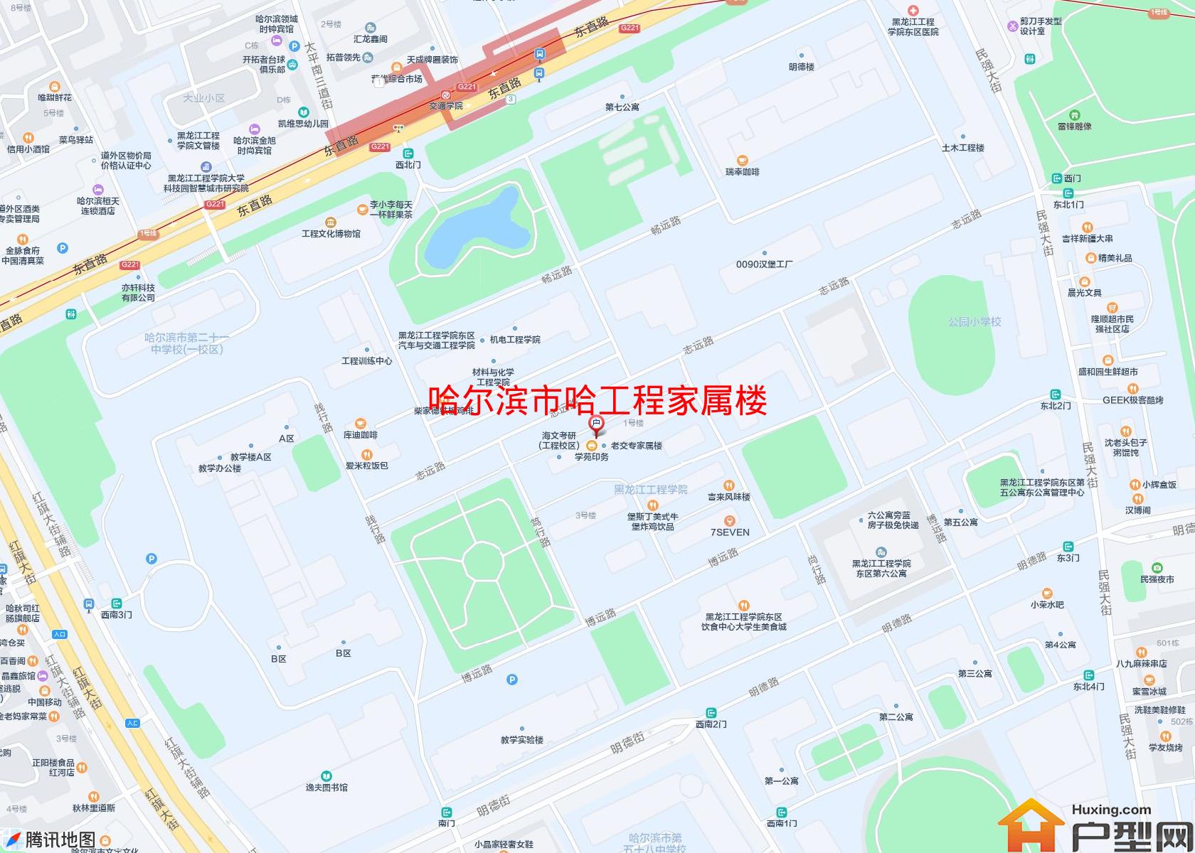 哈工程家属楼小区 - 户型网
