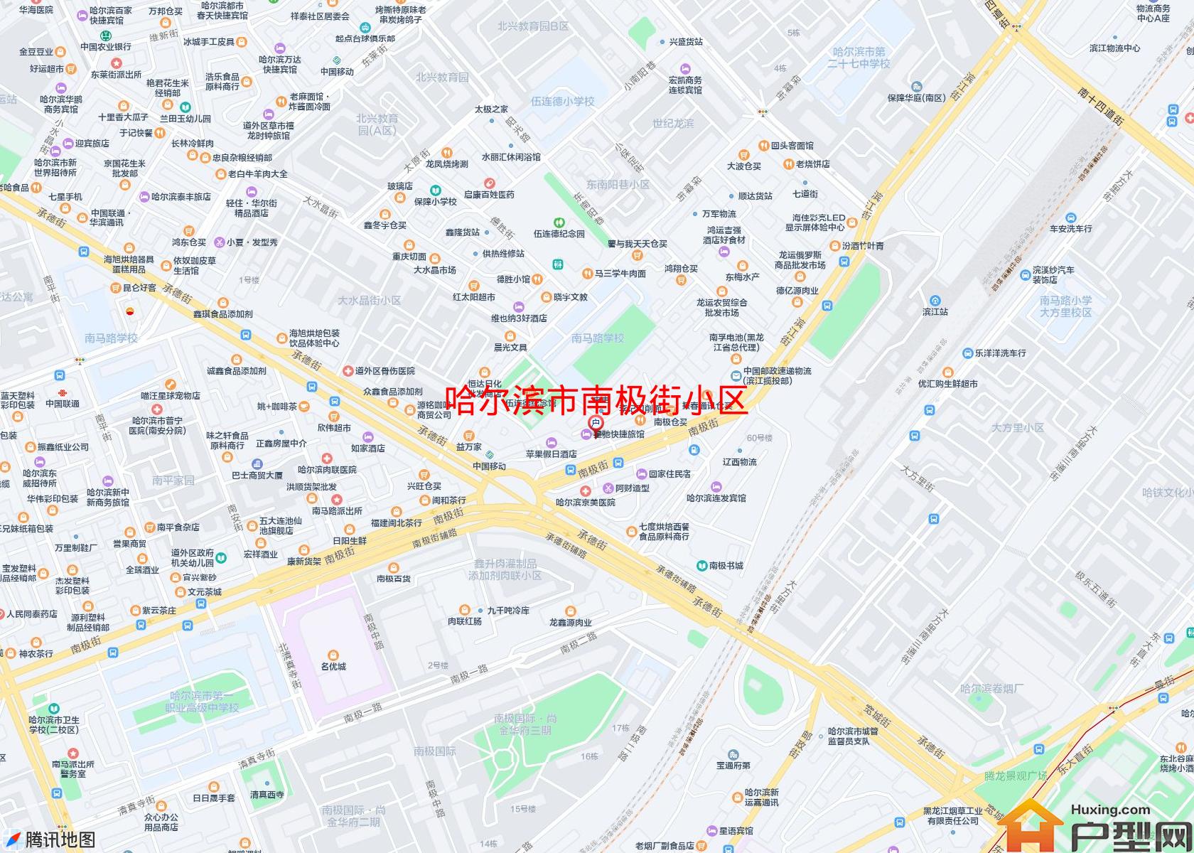 南极街小区小区 - 户型网