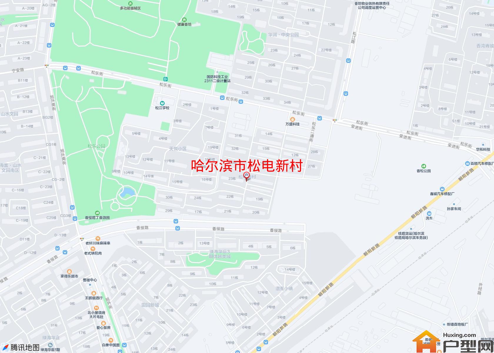 松电新村小区 - 户型网