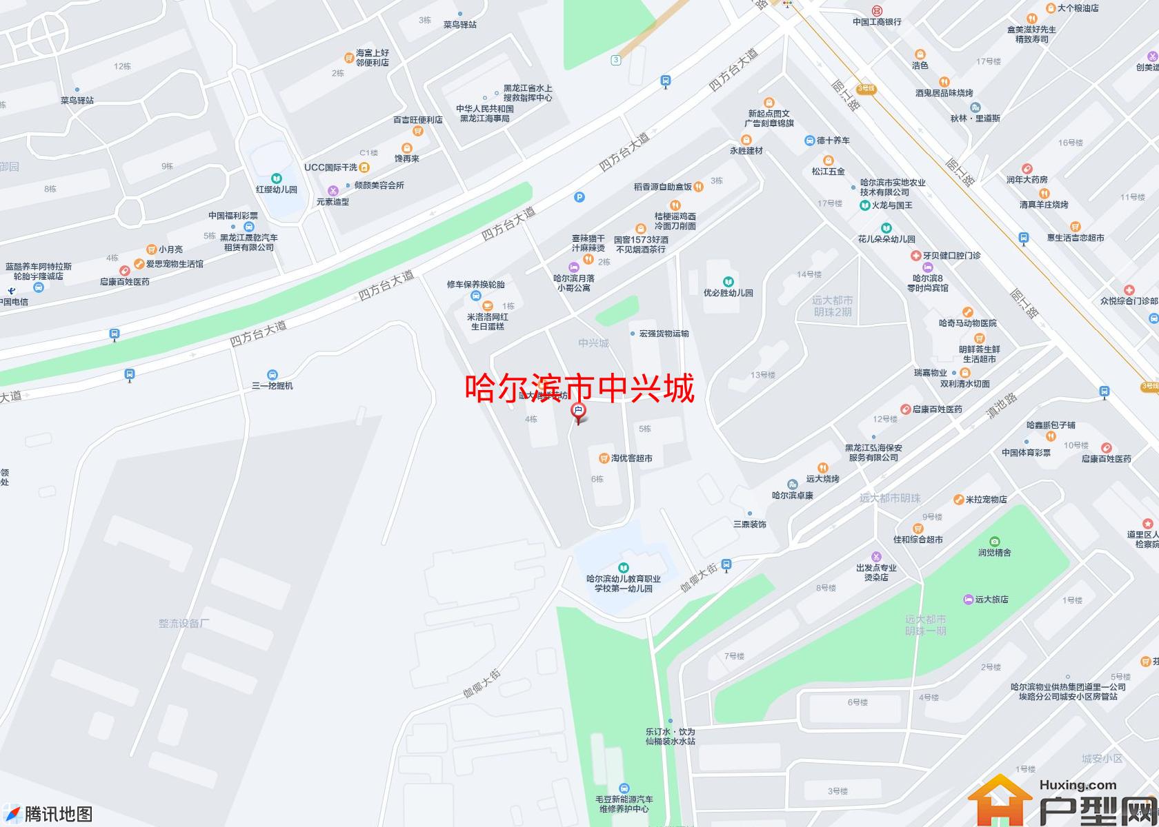 中兴城小区 - 户型网