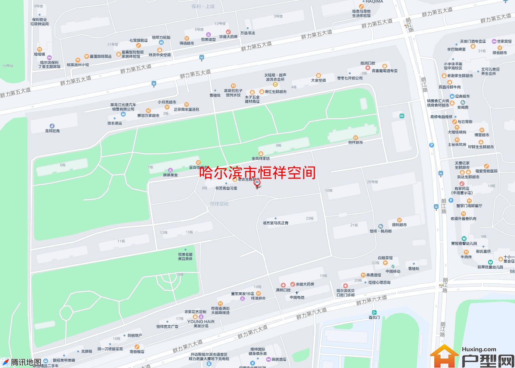 恒祥空间小区 - 户型网