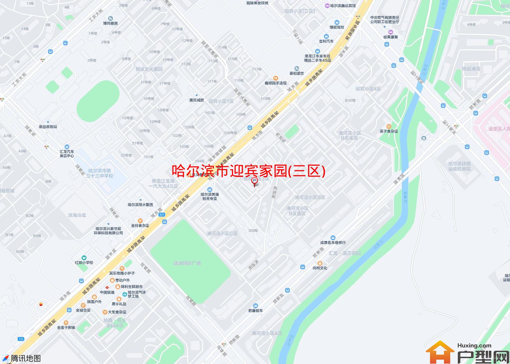 迎宾家园(三区)小区 - 户型网