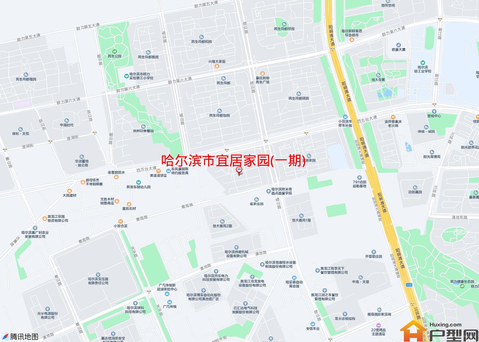 宜居家园(一期)小区 - 户型网