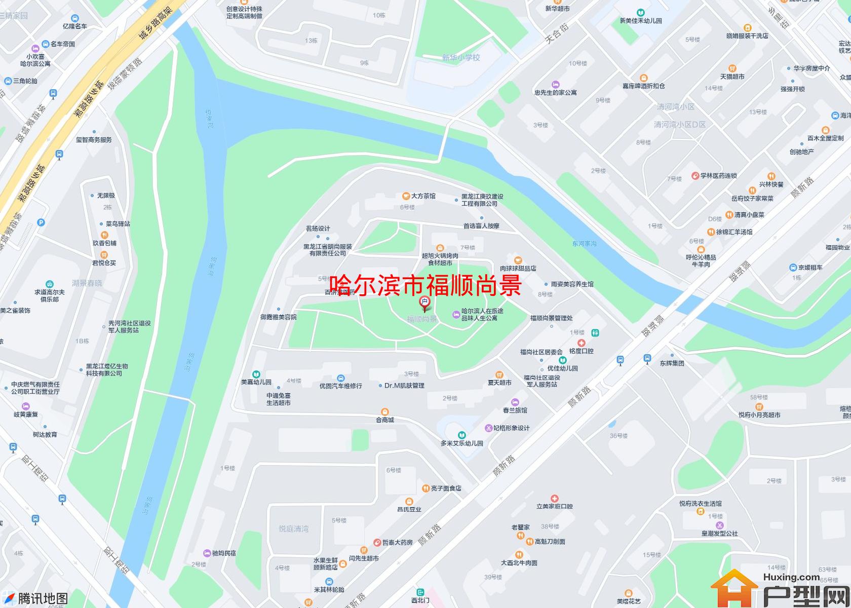 福顺尚景小区 - 户型网