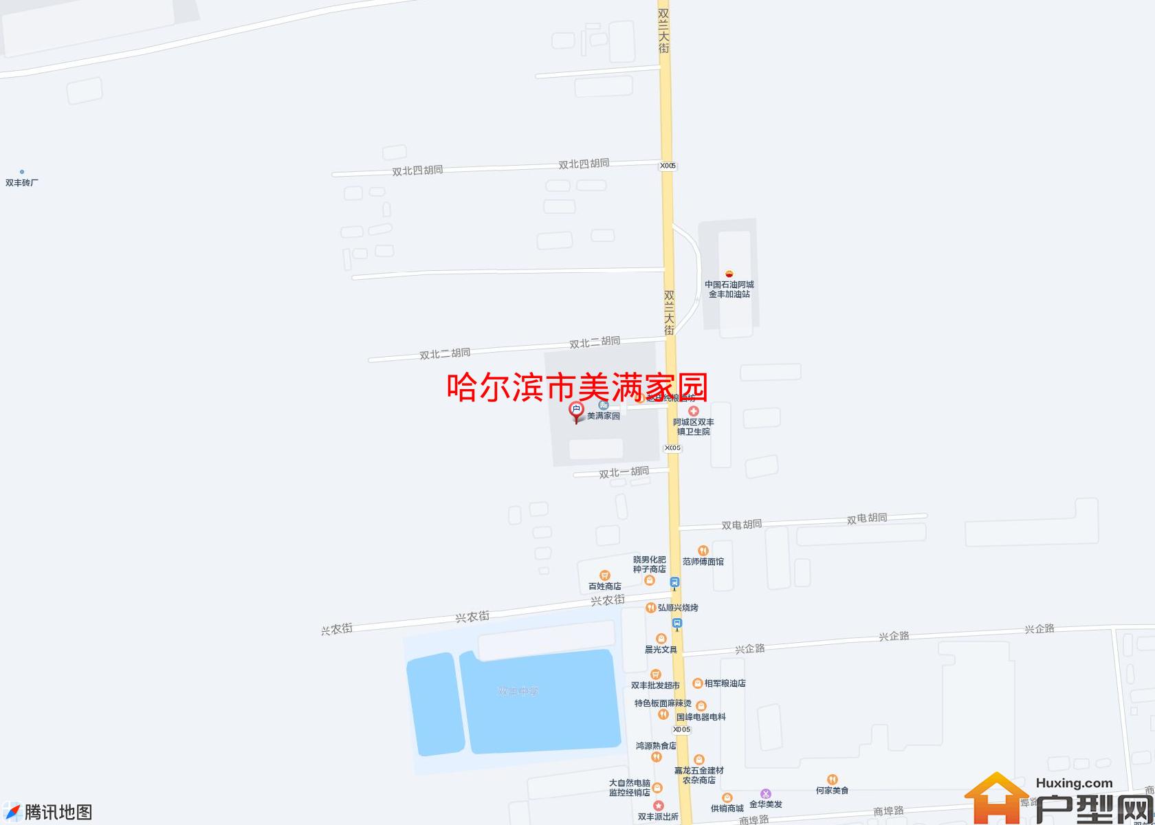 美满家园小区 - 户型网
