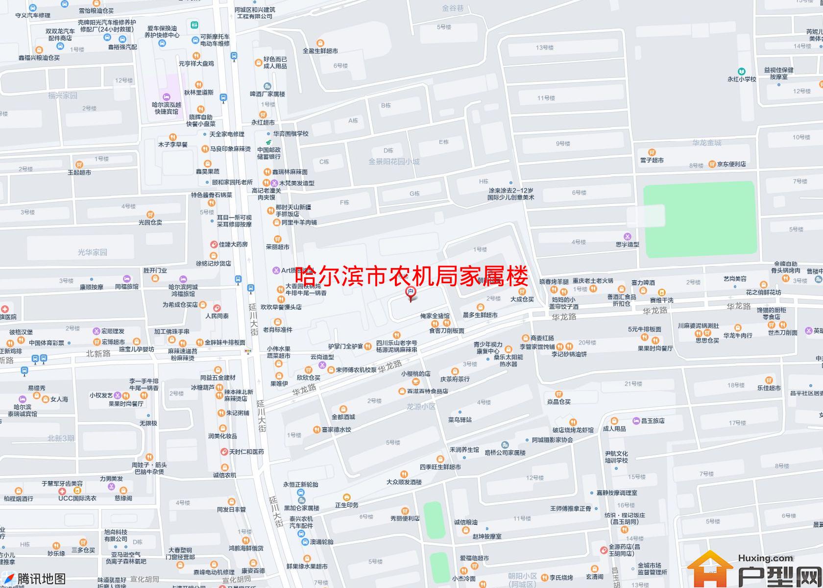 农机局家属楼小区 - 户型网