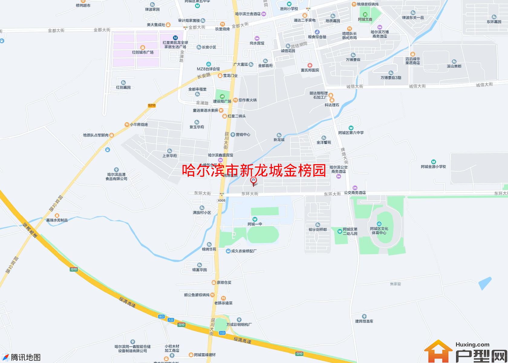 新龙城金榜园小区 - 户型网