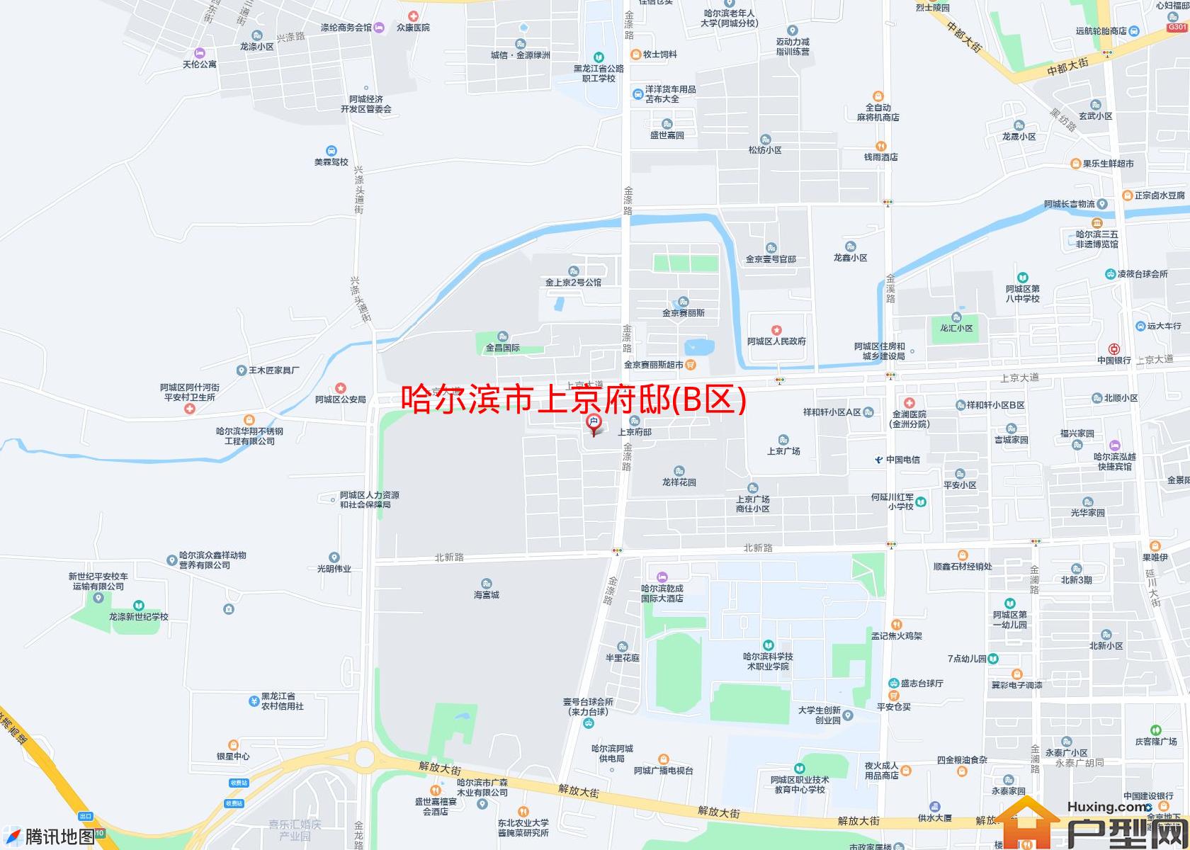 上京府邸(B区)小区 - 户型网