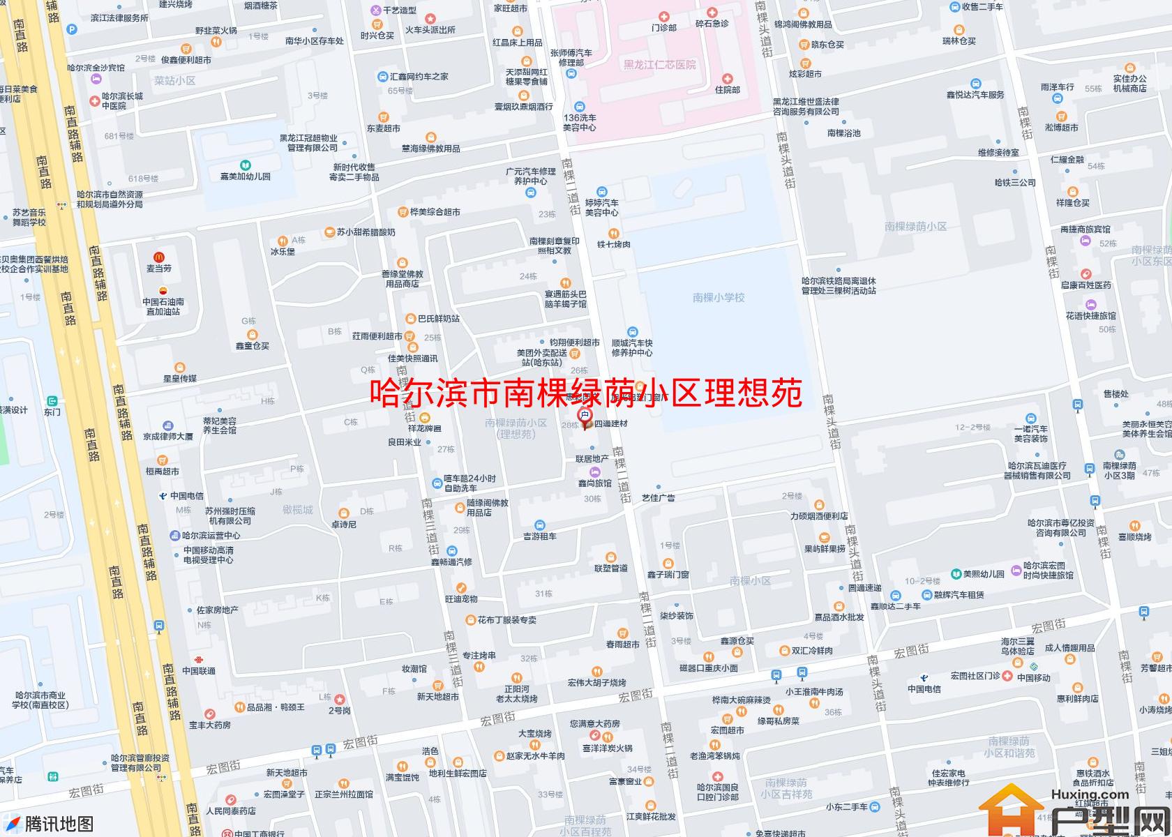 南棵绿荫小区理想苑小区 - 户型网