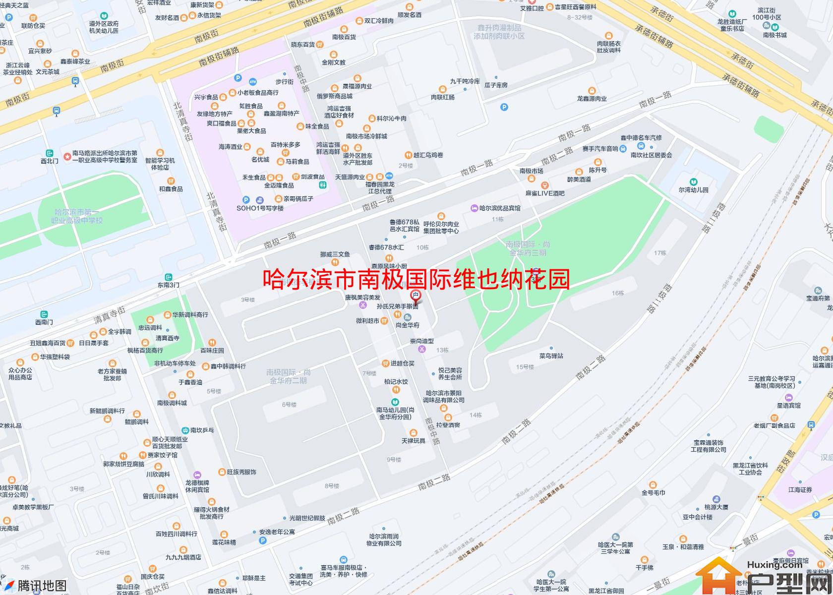 南极国际维也纳花园小区 - 户型网