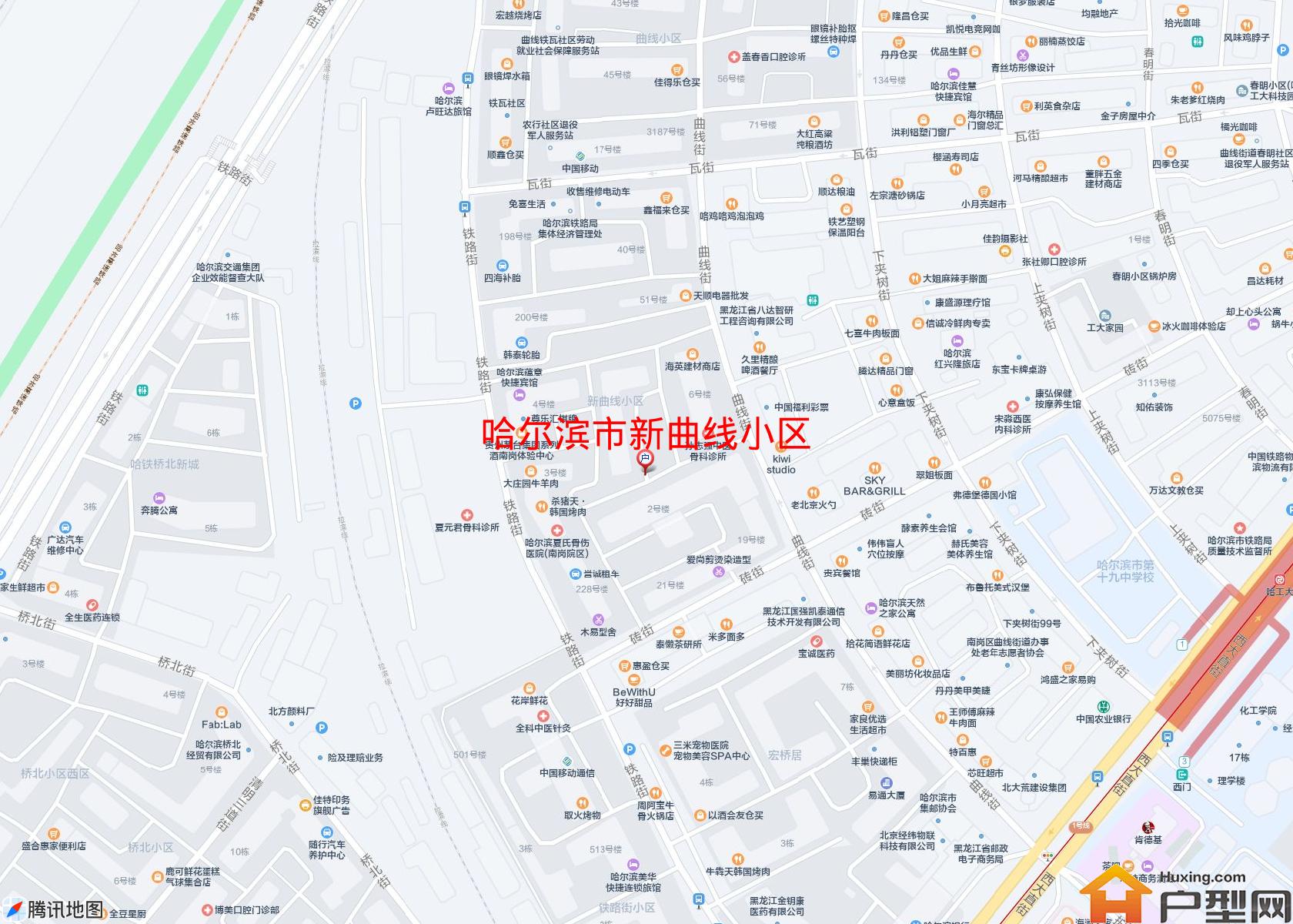 新曲线小区小区 - 户型网