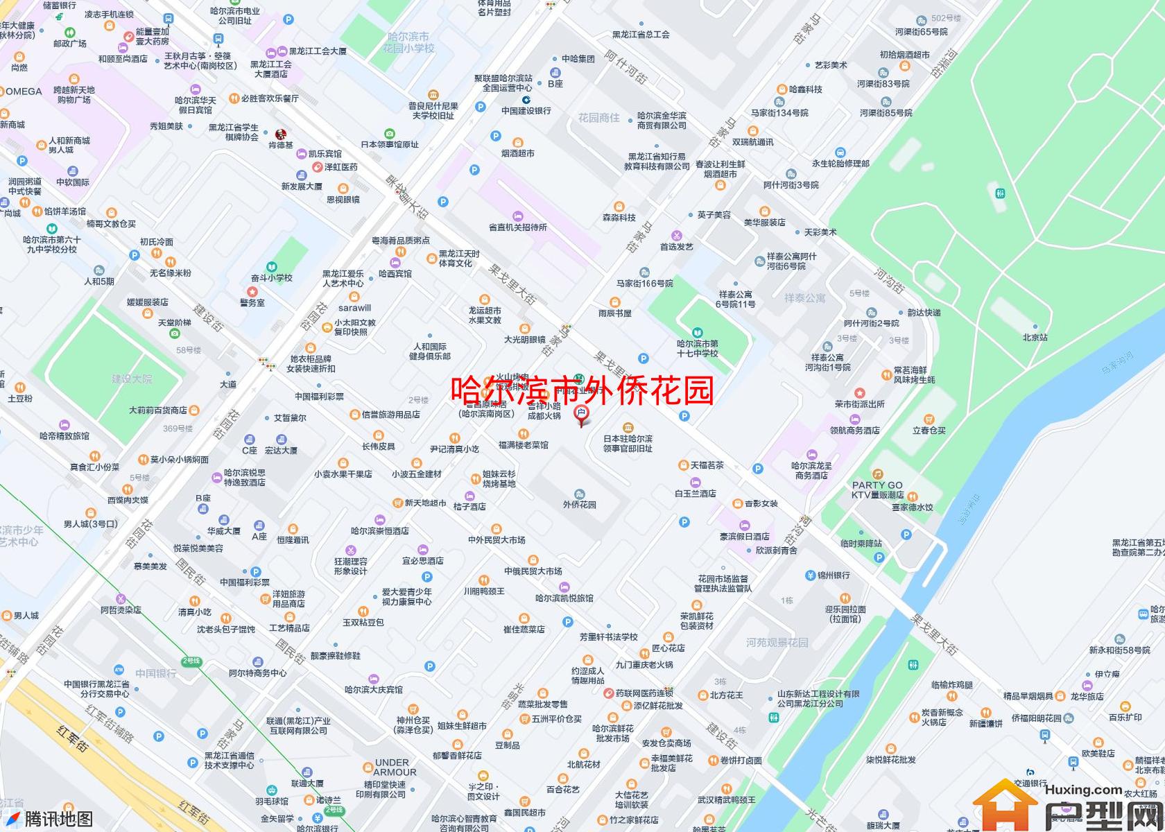 外侨花园小区 - 户型网