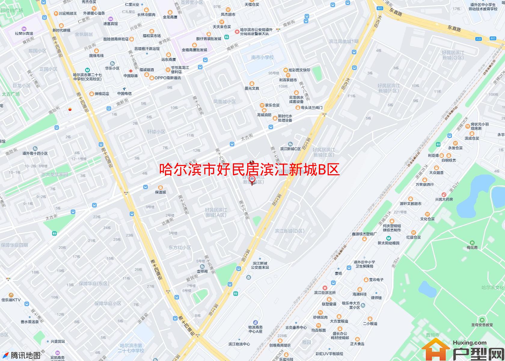 好民居滨江新城B区小区 - 户型网