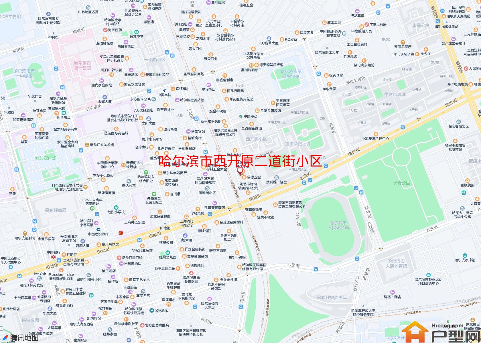 西开原二道街小区小区 - 户型网
