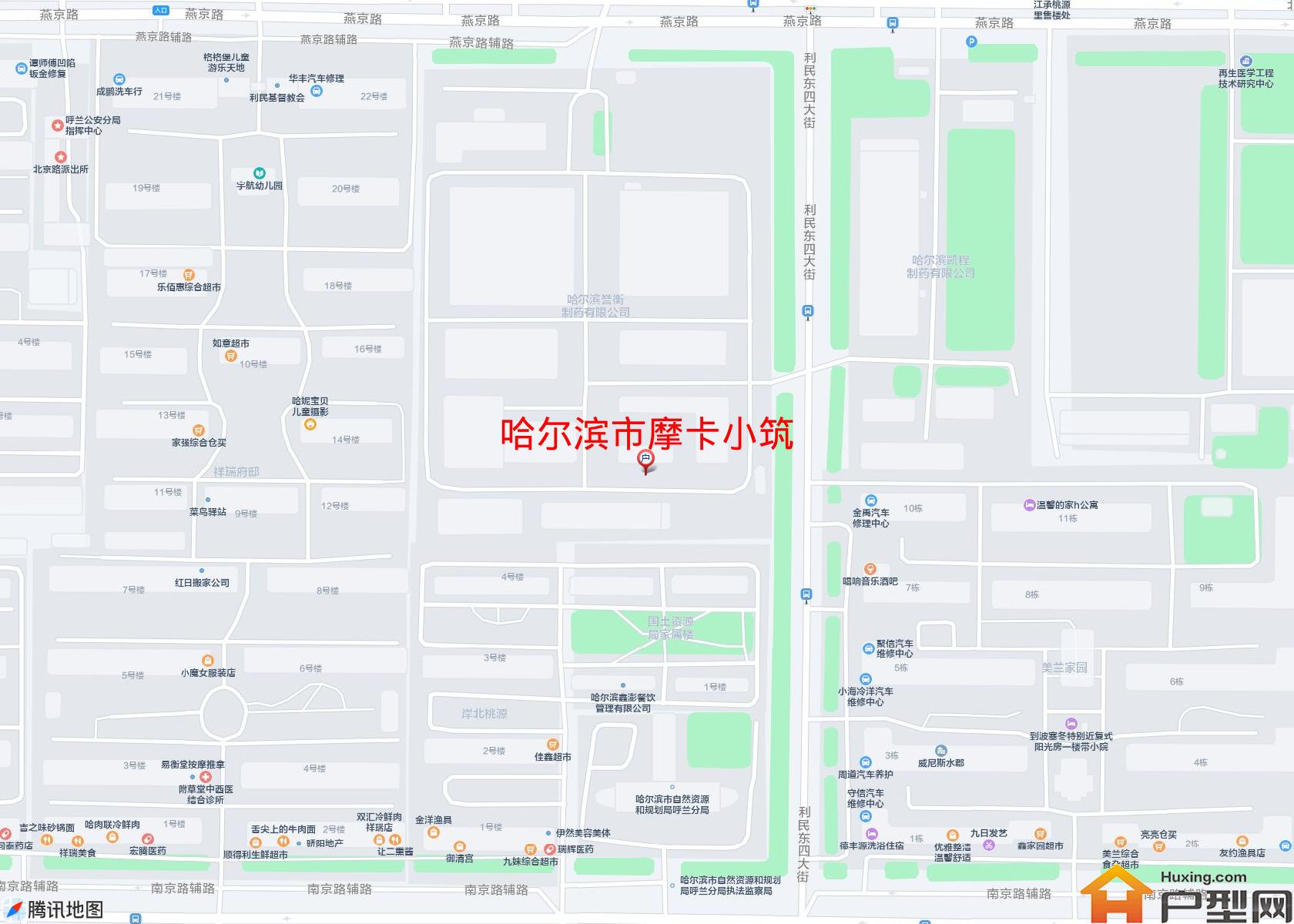 摩卡小筑小区 - 户型网