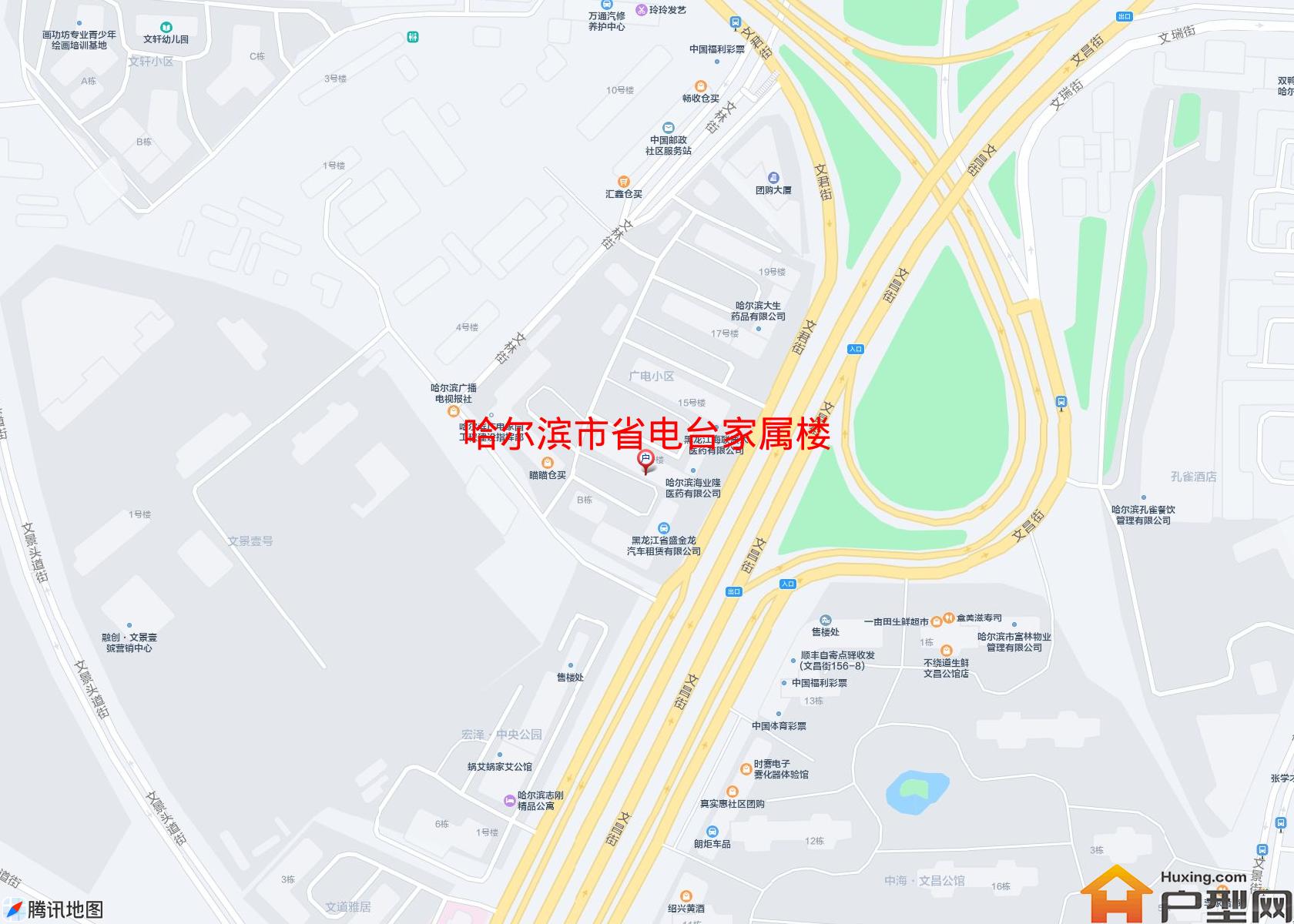 省电台家属楼小区 - 户型网