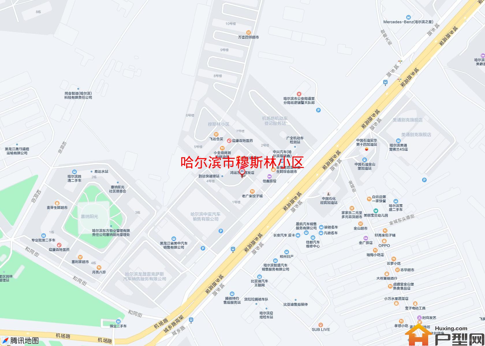穆斯林小区小区 - 户型网