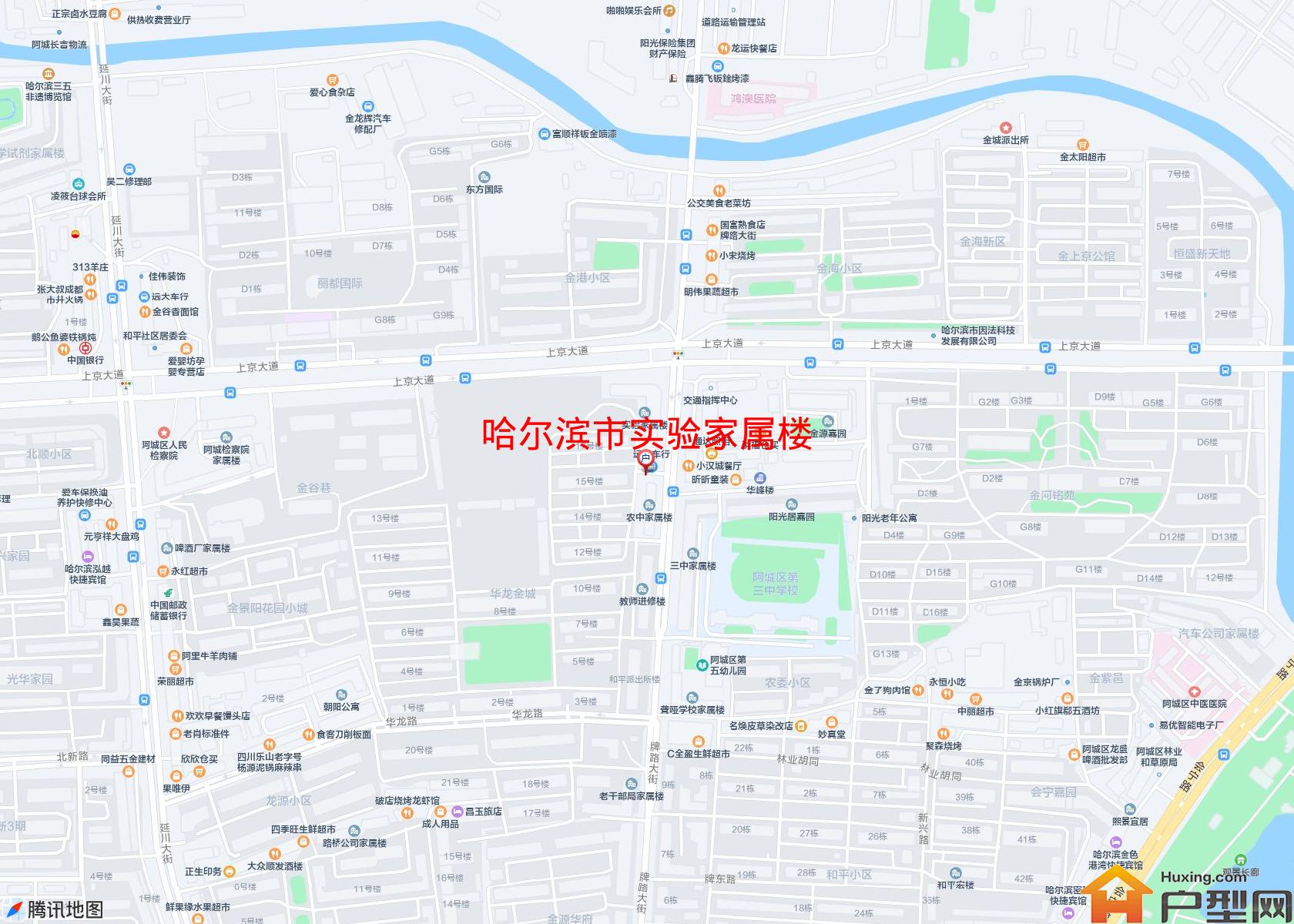 实验家属楼小区 - 户型网