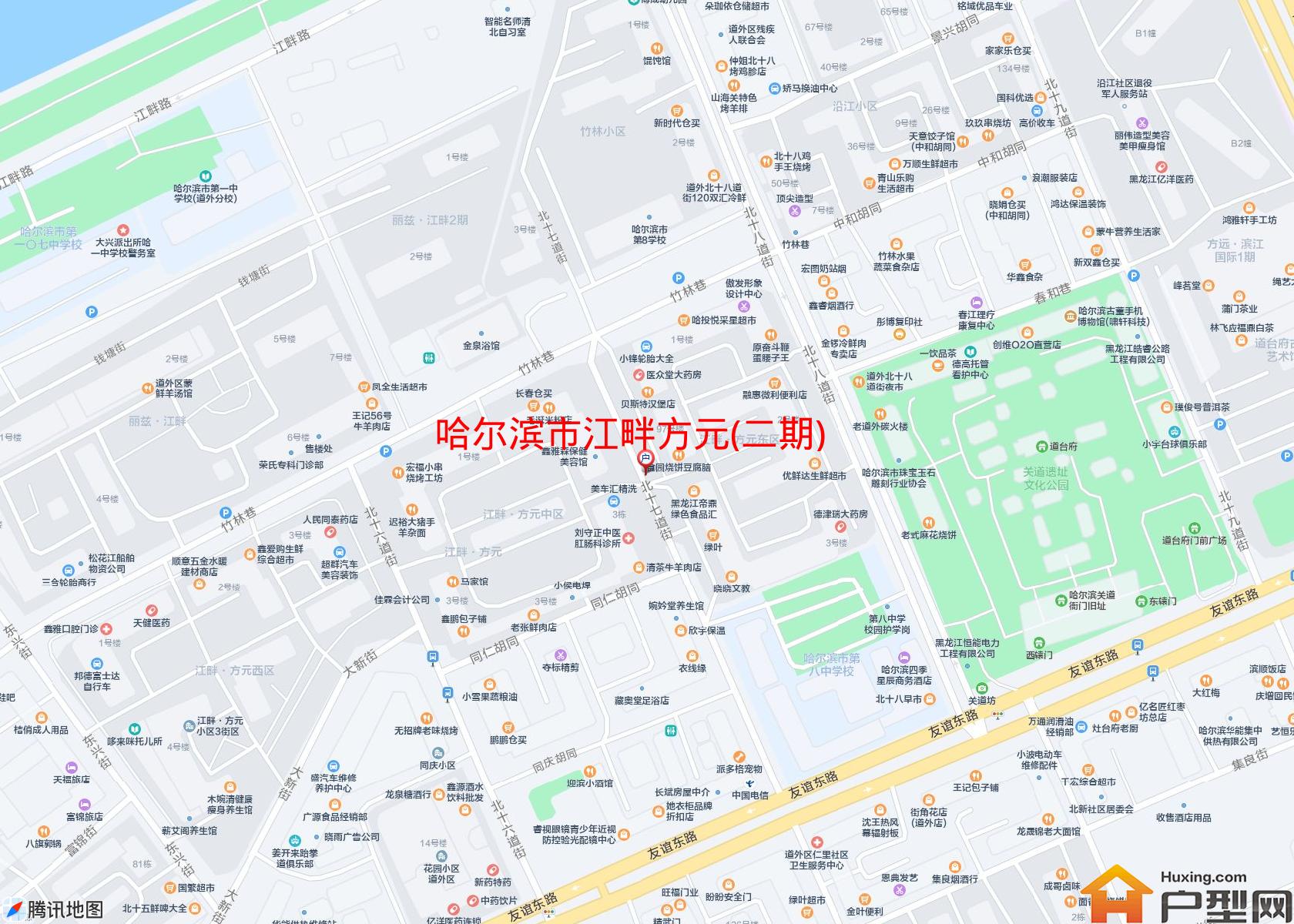 江畔方元(二期)小区 - 户型网