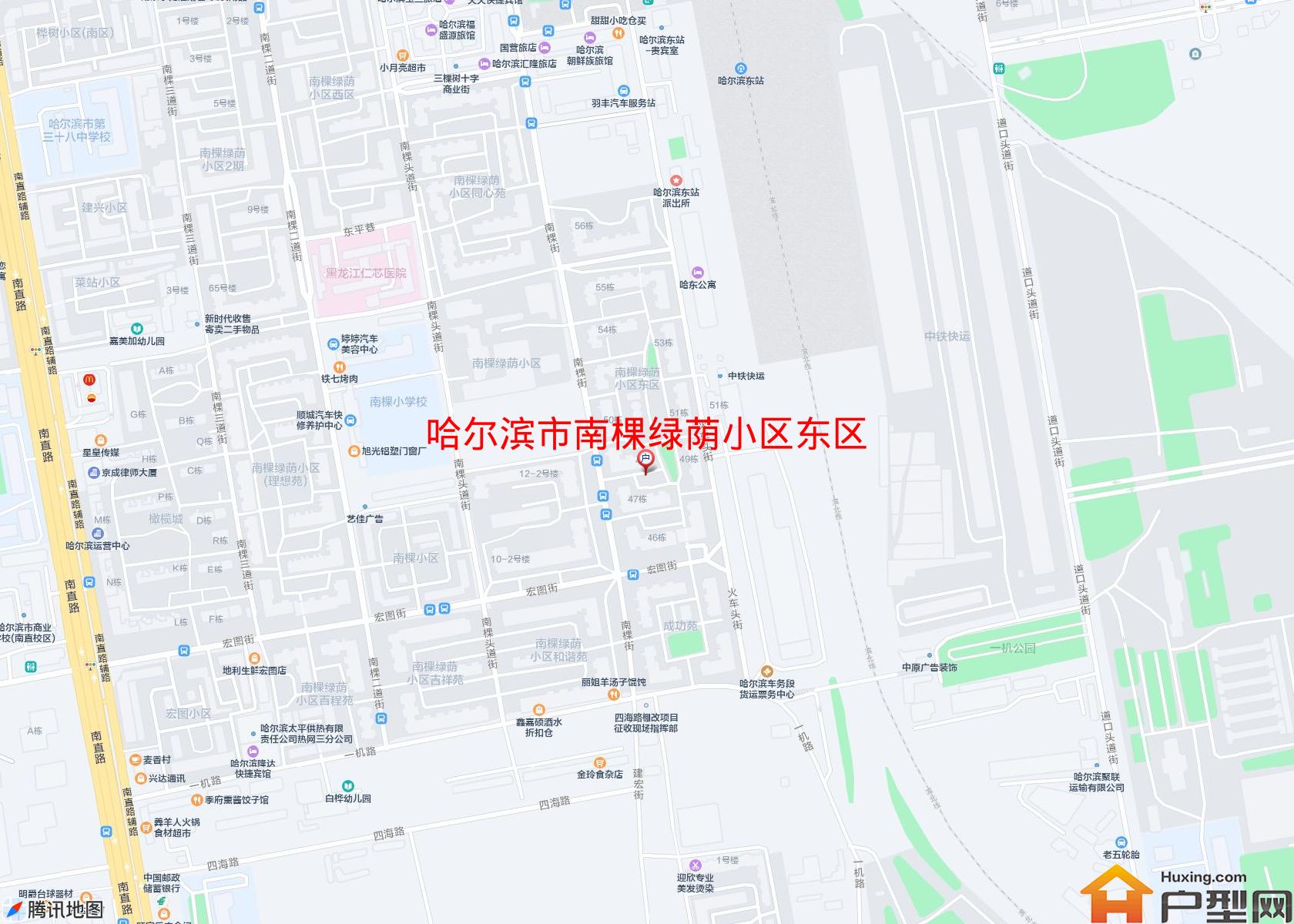 南棵绿荫小区东区小区 - 户型网