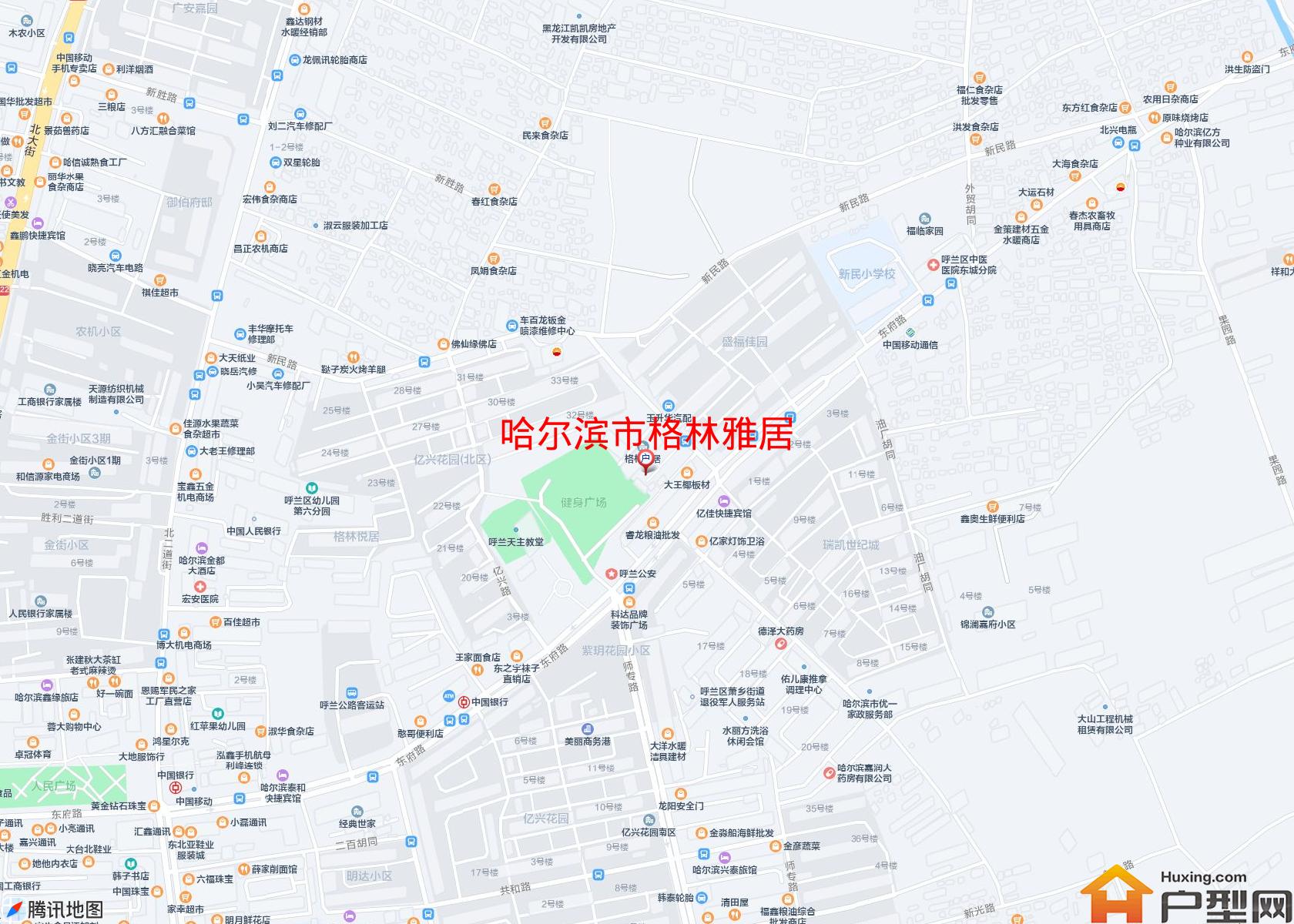 格林雅居小区 - 户型网 格林雅居小区 - 户型网