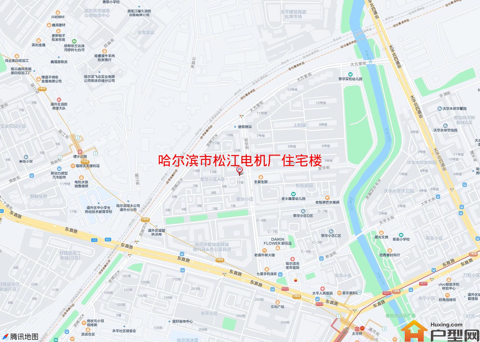 松江电机厂住宅楼小区 - 户型网