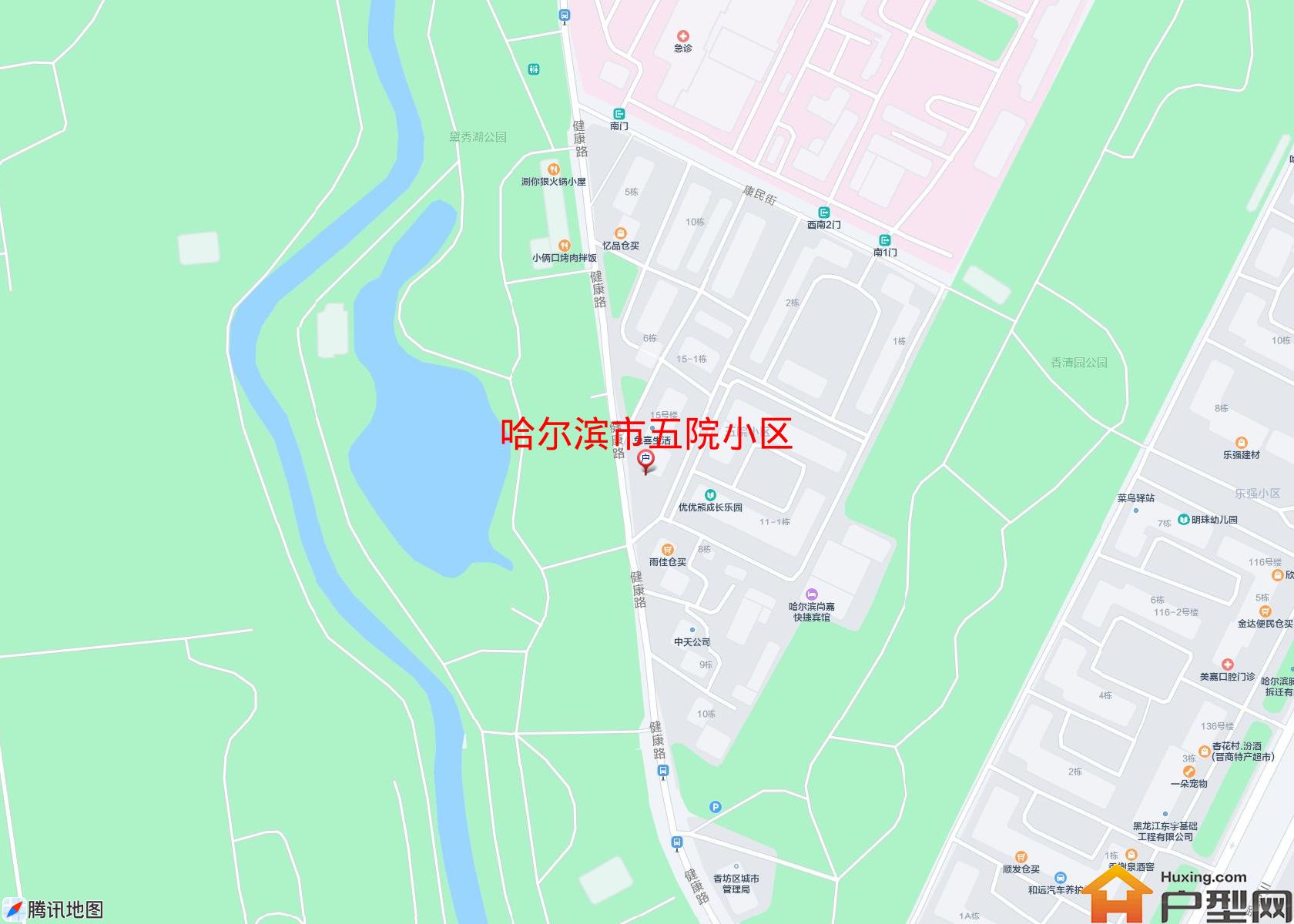 五院小区小区 - 户型网