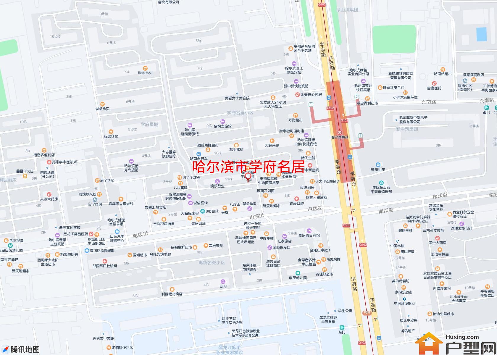 学府名居小区 - 户型网