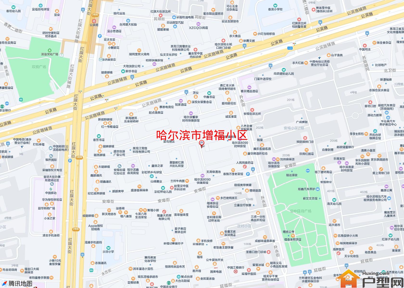 增福小区小区 - 户型网