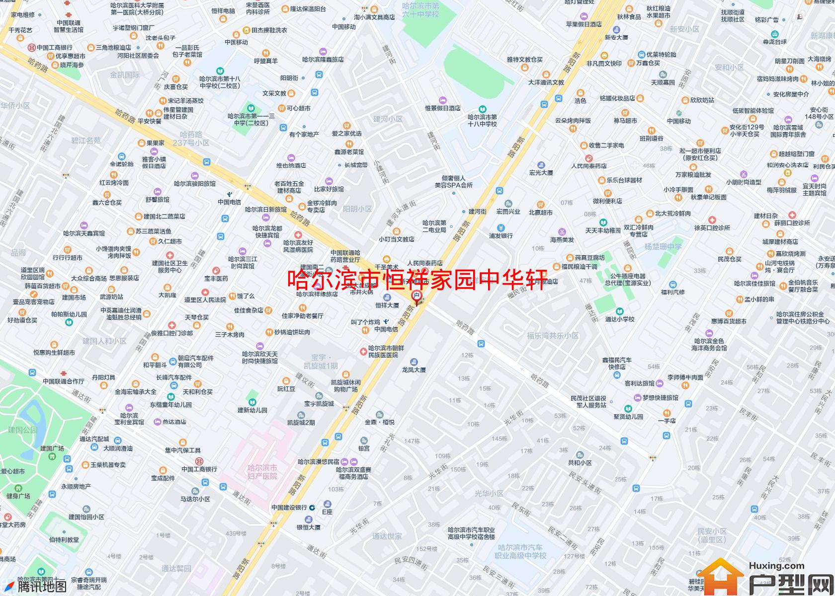 恒祥家园中华轩小区 - 户型网