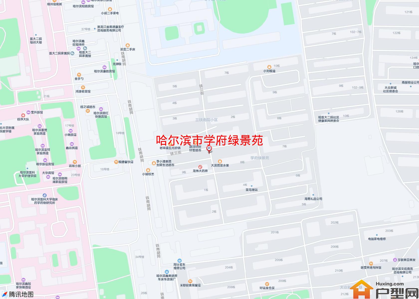 学府绿景苑小区 - 户型网