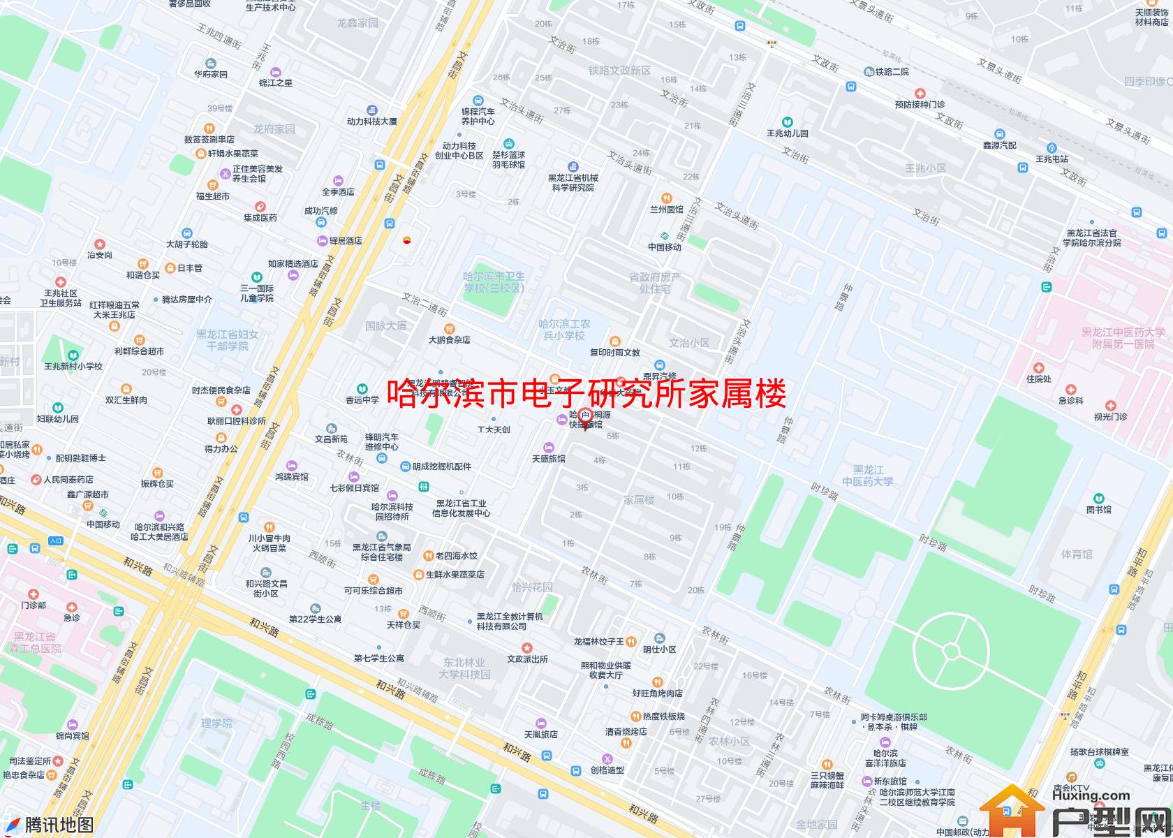 电子研究所家属楼小区 - 户型网